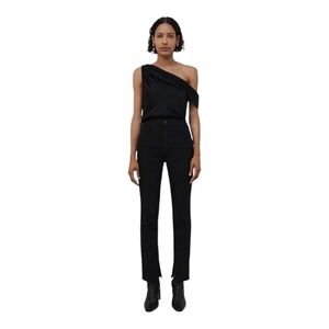 Jonathan Simkhai Standard Rae High Rise Ankle Skinny Diamante NWT Size 26 $345